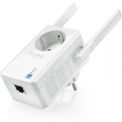 Range extender TP-Link TL-WA860RE , 10/100 Mbps , 300 Mbps , Alb foto