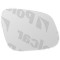 Geam oglinda Chevrolet Spark (M300), 01.2010-2014, partea Dreapta, culoare sticla crom, sticla convexa,