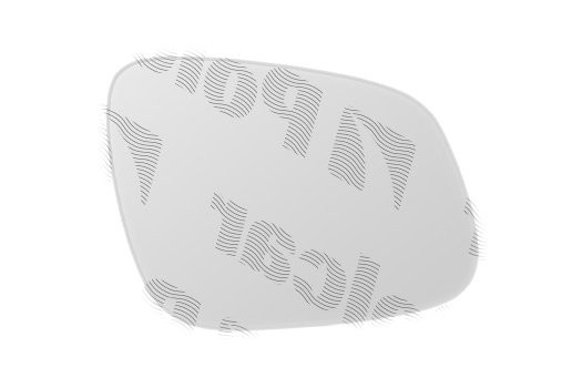 Geam oglinda Chevrolet Spark (M300), 01.2010-2014, partea Dreapta, culoare sticla crom, sticla convexa,
