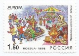 |Rusia, Europa CEPT, 1998, MNH