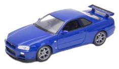 Macheta Nissan Skyline GT-R (R34) - 1/24 WELLY, +8 ani foto