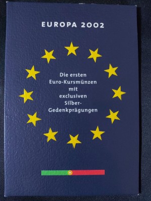 Euro set - Portugalia 2002, 8 monede UNC foto