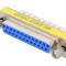 Conector D-Sub 25 Pin Tată-Mamă