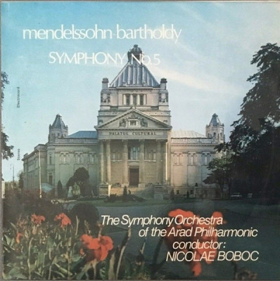 Vinyl/vinil - Mendelssohn-Bartholdy &amp;ndash; Symphony No. 5 foto