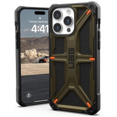 Husa iPhone 15 Pro Max UAG Monarch, Kevlar Element Green foto