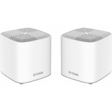 Sistem Wi-Fi Mesh D-Link COVR-X1862, AX1800, Dual-Band, 2-Pack, Alb