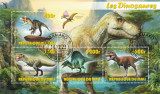 MALI 2023 - Dinozauri / set complet-colite + bloc (4 img)