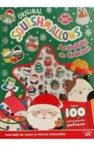 Original Squishmallows. Activitati de Craciun cu autocolante