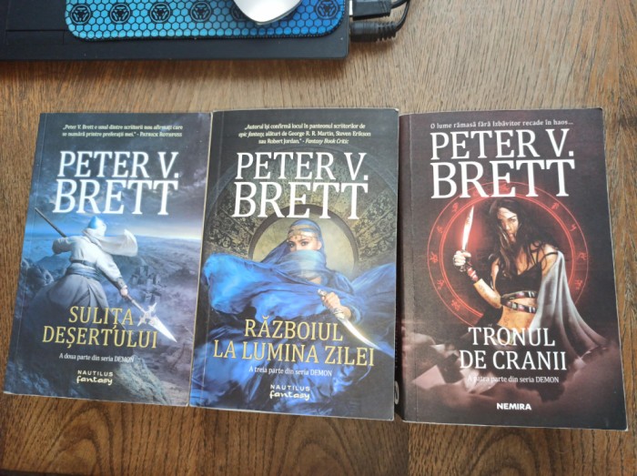 PETER V. BRETT- SERIA DEMON, PARTILE 2, 3 SI 4.