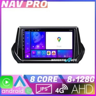 Navigatie Peugeot 2008 2020 EDOTEC-LITE Android radio gps internet Octa core 8 128 Carplay CarStore Technology foto