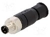 Conector M8, 3 pini, clasa etanseitate IP67, CONEC - SAL-8-RSC3-S5,5