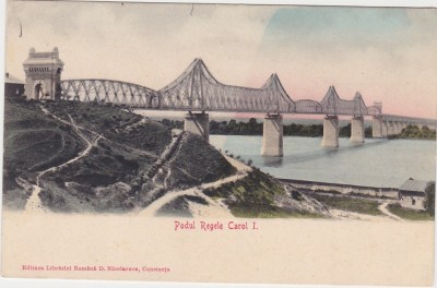 CP Podul Regele Carol I Cernavoda ND(1903) foto