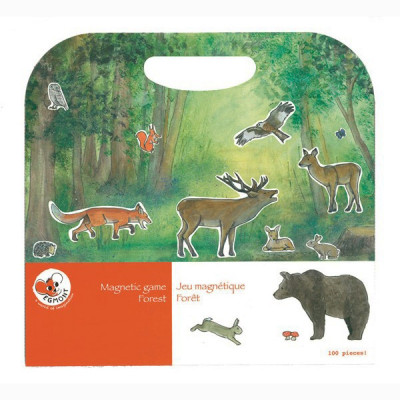 Animale din padure, set magnetic Egmont toys foto