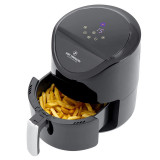 Cumpara ieftin Friteuza cu aer cald Just Perfecto, 1200 W, 3.5 litri, 7 programe, Digitala, 80-200 C, Timer, Negru