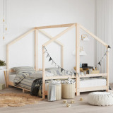 Cadru pat pentru copii, 2x(80x200) cm, lemn masiv de pin GartenMobel Dekor, vidaXL