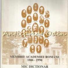 Membrii Academiei Romane 1866-1999 - Dorina Rusu