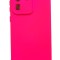 Huse silicon antisoc cu microfibra interior Samsung Galaxy S20 Ultra Roz Neon