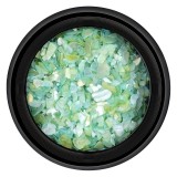 Cumpara ieftin Decor Unghii tip Scoica Pisata LUXORISE - Light Green, LUXORISE Nail Art