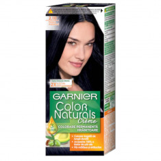 Vopsea Permanenta de Par 2.10 Negru Albastrui, Garnier Color Naturals, 110 ml, Vopsea de Par, Vopsea Par Permanenta, Vopsea Permanenta Bruneta, Vopsea