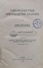 Vorlesungen uber vergleichende anatomie - 1910 - Otto Butschli (I84)