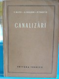 Canalizări. E. Blitz, A. Melzer, P. Trofin. Ed. Tehnică, 1956