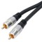 Cablul video compozit RCA 10m Profesional OFC cupru placat 24K HQSS3542/10