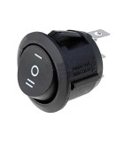 Intrerupator ROCKER SP3T ON-OFF-ON 10A 250VAC Pozitii 3 cu retinere, Sci