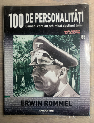 Revista 100 personalități Erwin Rommel nr.65 foto