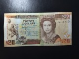BELIZE 20 DOLARI 2005