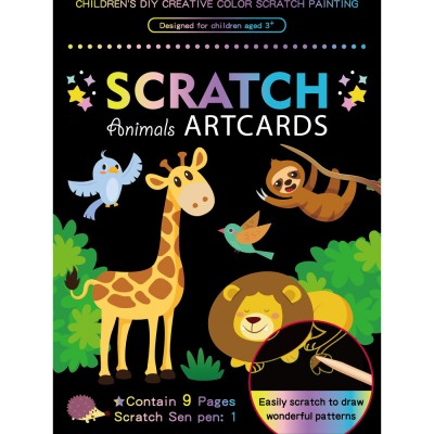 Set 9 planse razuibile Scratch ArtCards Bambinice BN047 foto