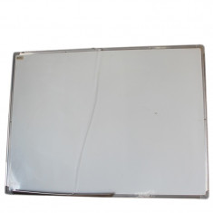 Tabla magnetica 90x120 cm rama de aluminiu pentru prezentari, resigilata foto