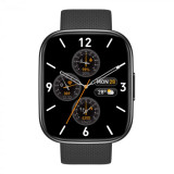 Cumpara ieftin Smartwatch Fitness Wellness Zeblaze GTS 3 Plus, Negru, Display Amoled 2.15 HD, Apel telefonic Hi-Fi Bluetooth, Asistare vocala offline, Moduri sport 1