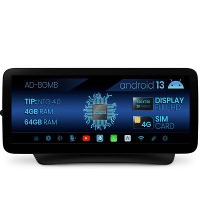 Navigatie Mercedes Benz E-Class C207 (2009-2012), NTG 4.0, Android 13, MB-Octacore, 4GB RAM + 64GB ROM, 12.3 Inch - AD-BGMB1000440+AD-BGRKITMB010 foto