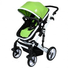 Carucior 2 in 1 Reversibil X-2 Verde foto