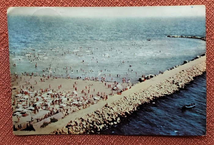 Constanta - Pe plaja - Circulata, 1962