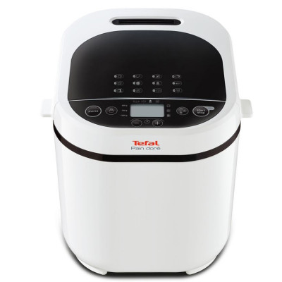 Masina de facut paine Tefal Pain Color PF210138, 700W, 1000/750/500 gr., 3 grade de coacere, 12 Programe, Alb foto