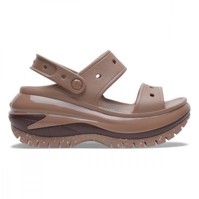 Sandale Crocs Classic Mega Crush Sandal Maro - Latte foto