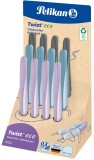 ROLLER TWIST ECO, GRIP ERGONOMIC, AMBIDEXTRU, 2 REZERVE ALBASTRE INCLUSE, 3, Pelikan