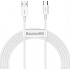 Cablu Baseus Superior Fastcharge 2m, alb foto