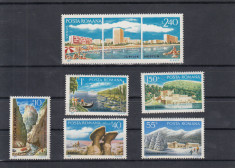 ROMANIA 1971 LP 761 TURISM SERIE MNH foto