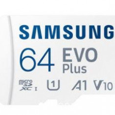 Card memorie Samsung EVO Plus (2021) MB-MC64KA/EU, Micro-SDXC, 64GB, Clasa 10