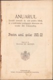 C1025 Anuarul Școalei normale de stat pentru băieți, și a institutului pedagogic diecezan ort rom&acirc;n din Caransebeș pentru anul școlar 1921/22, 1922