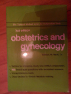 Obstetrics And Gynecology - William W. Beck Jr. ,532481 foto