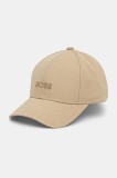 BOSS șapcă de baseball din bumbac culoarea negru, cu imprimeu, 50519889