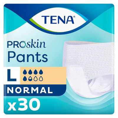 Scutece pentru adulti tip chilot Tena Pants Normal, L, 30 buc foto