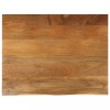 VidaXL Blat de masă contur organic 100x80x2,5 cm lemn masiv de mango 370556
