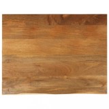 VidaXL Blat de masă contur organic 100x80x2,5 cm lemn masiv de mango