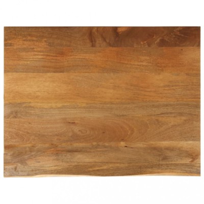 vidaXL Blat de masă contur organic 100x80x2,5 cm lemn masiv de mango 370556 foto