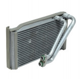 Evaporator aer conditionat Hyundai Santa Fe (DM), 2012-2018 motor 2.4; 3.3 V6, benzina, full aluminiu brazat, 145x265x35 mm, iesire 14, 4 mm, intrare, Rapid