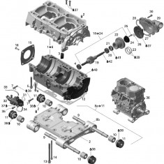 Paleta pompa apa Ski-Doo nr27 Cod Produs: MX_NEW 420922805SK